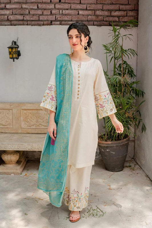 Ladies 3-Piece –  Unstiched