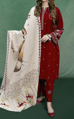 Ladies 3-Piece –  Unstiched
